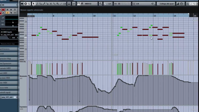 Il fraseggio nell'orchestrazione virtuale – Screenshot 2