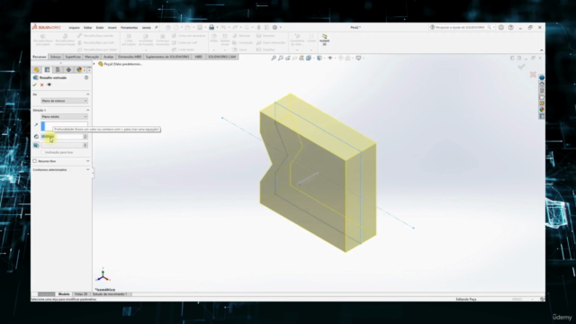 Solidworks Completo: Básico ao Avançado detalhado – Screenshot 1