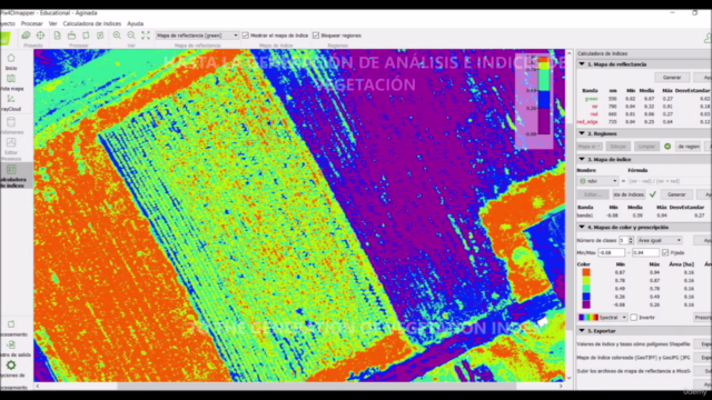 Teledetección con drones y Pix4D Mapper (Remote sensing) – Screenshot 2