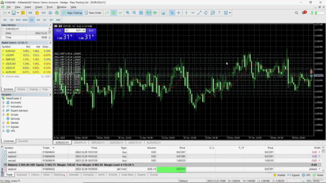 Forex Algorithmic Trading with Python : Build a Grid Bot – Screenshot 1
