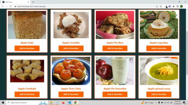 React JS Crash Course 2023 - Build A Food Managing App – Screenshot 2