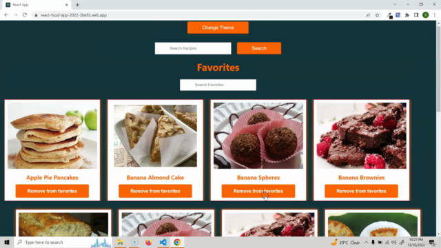 React JS Crash Course 2023 - Build A Food Managing App – Screenshot 3
