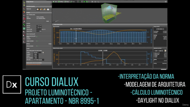 Dialux Evo - Apartamento - projeto luminotecnico - nbr8995-1 – Screenshot 1