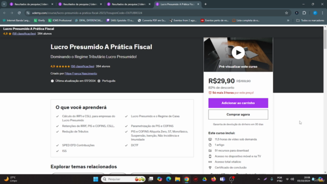 Lucro Presumido A Prática Fiscal + (Reforma Tributária) – Screenshot 4