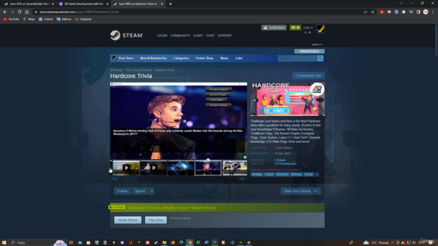 Create a Quiz game with TyranoBuilder Visual Novel Studio – Screenshot 3