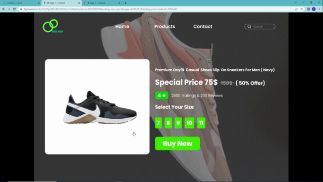 Figma 2023 Bootcamp : With 20+ UI/UX Real Time Projects – Screenshot 1