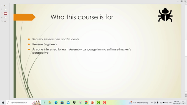 Assembly Language Programming for Reverse Engineering - Screenshot_01