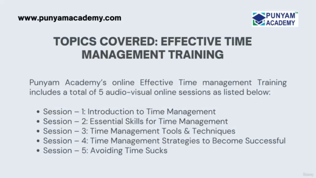 Time Management Best Practices Training – Screenshot 1