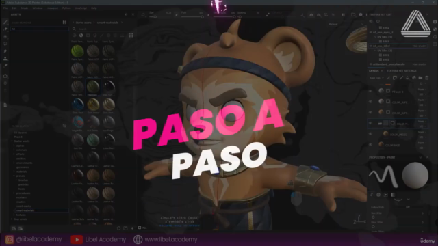 Substance Painter para Principiantes - The Bear – Screenshot 2