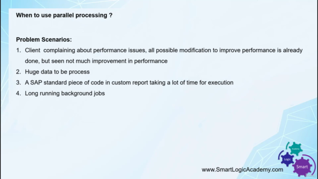 SAP ABAP - Parallel Processing – Screenshot 3