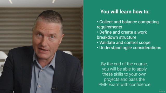 PMP Power Up: Exam Prep Project Scope Management 7th PMBOK – Screenshot 2