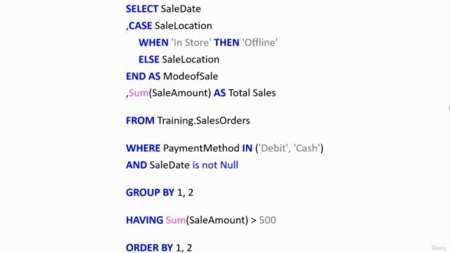 Basic SQL SELECT – Screenshot 3