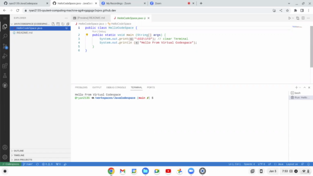 Learn GitHub Codespaces For Java Development – Screenshot 4
