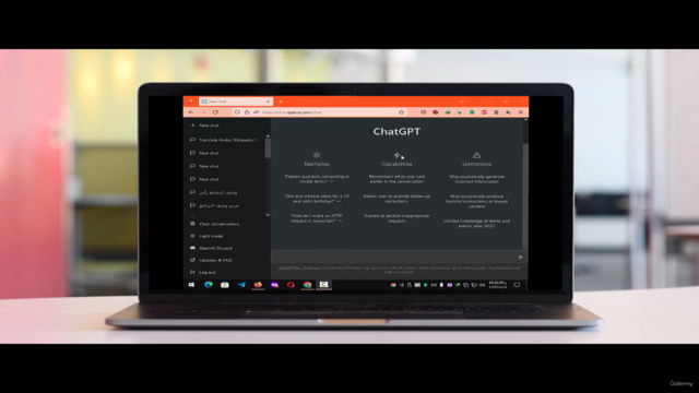 ChatGPT - الدورة العربية الأولى في شرح واستخدام ChatGPT – Screenshot 1