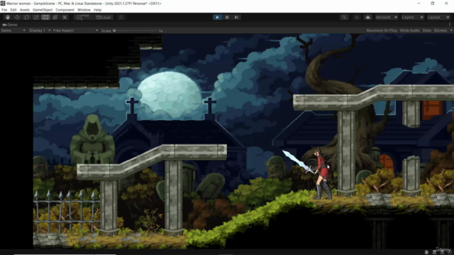 Learn to create advance Metroidvania 2D character - Screenshot_03