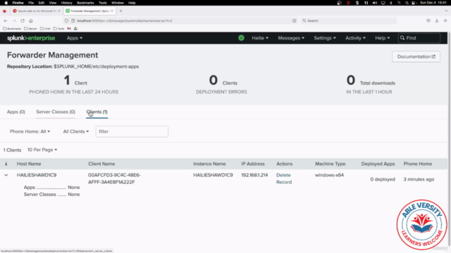 Splunk Enterprise Administration 201 - Data Admin – Screenshot 1