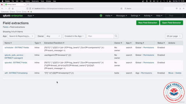 Splunk Enterprise Administration 201 - Data Admin – Screenshot 4