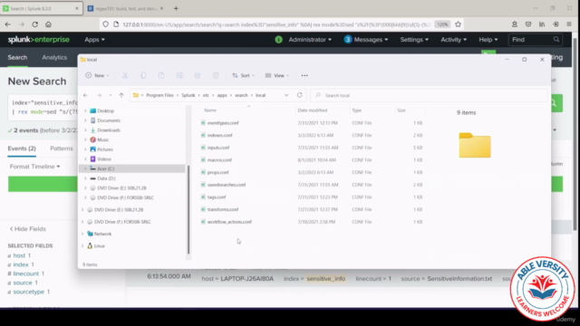 Splunk Fundamentals 3 Training | Splunk Training for Splunk – Screenshot 1