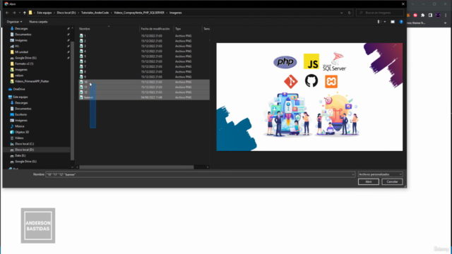 Aprender a subir archivos a un servidor con Dropzone.js – Screenshot 2