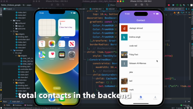 Master Flutter App Dev By Building A real Time Chat App – Screenshot 1