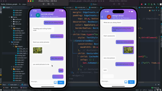 Master Flutter App Dev By Building A real Time Chat App – Screenshot 4