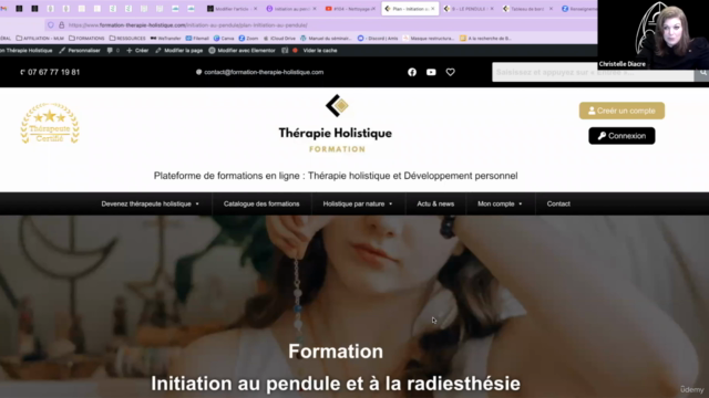 Formation Complète en Radiesthésie et Pendule en Ligne – Screenshot 1