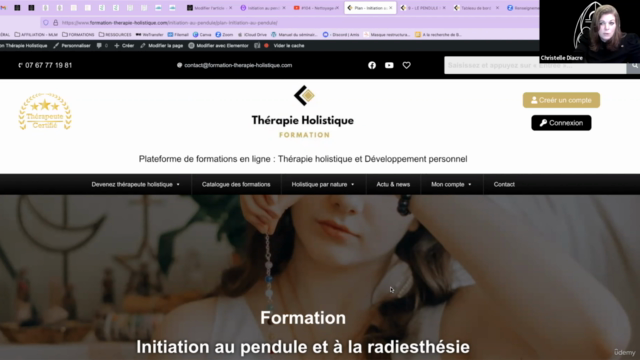 Formation Complète en Radiesthésie et Pendule en Ligne – Screenshot 2