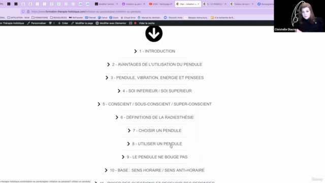 Formation Complète en Radiesthésie et Pendule en Ligne – Screenshot 4