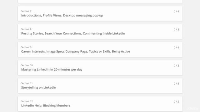 LinkedIn Lectures – Screenshot 2