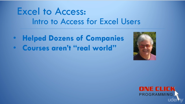 Excel to Access: Intro to Microsoft Access for Excel Users – Screenshot 1