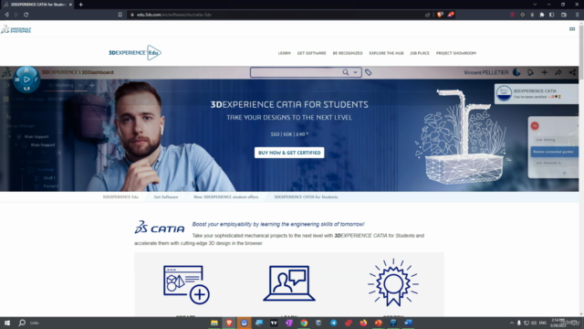 Catia 3DEXPERIENCE (Catia V6) for beginners & Catia V5 users – Screenshot 2