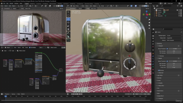 Blender Strategies for Modeling and Texturing – Screenshot 1