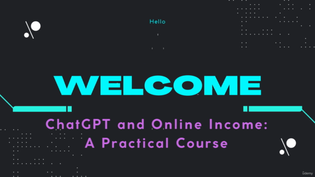 ChatGPT and Your First Online Income: A Practical Course – Screenshot 1