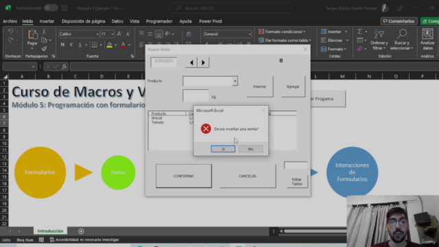 Curso de Macros y Visual Basic en Excel – Screenshot 3