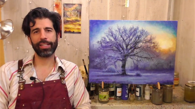 Impressionism: Paint this Winter Scene in Oil or Acrylic – Screenshot 1