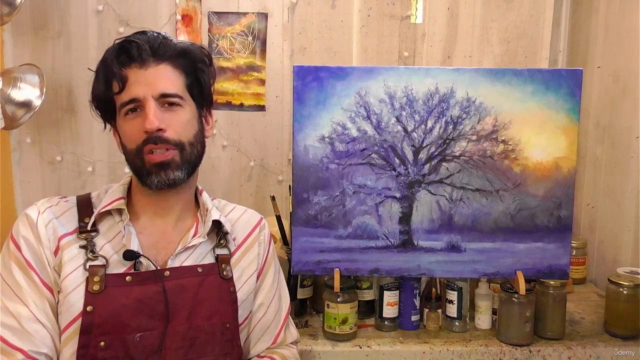 Impressionism: Paint this Winter Scene in Oil or Acrylic – Screenshot 4