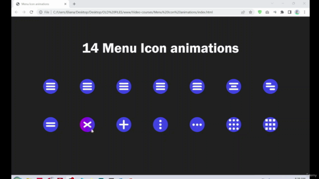 Animated Hamburger Icons with CSS – Screenshot 4