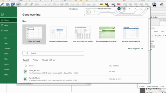 Grasshopper & GIS & Excel Interoperability – Screenshot 3
