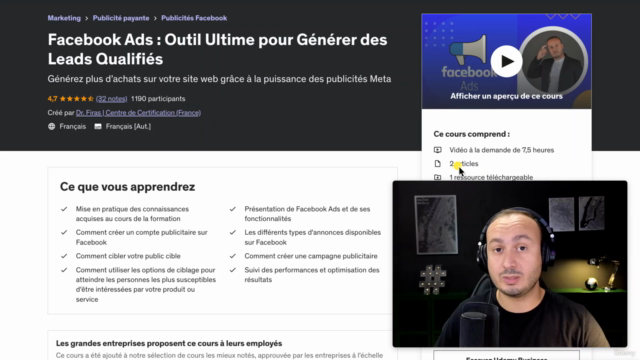 Facebook Ads : Outil Ultime pour Générer des Leads Qualifiés – Screenshot 1