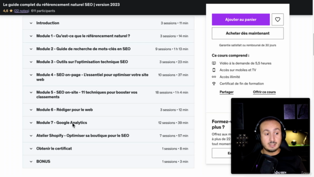 Le guide complet du référencement naturel SEO | version 2025 – Screenshot 3