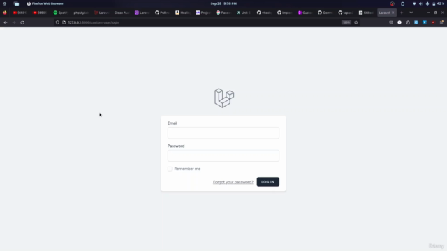 Custom Auth Implementation In Laravel : A Practical Guide – Screenshot 1