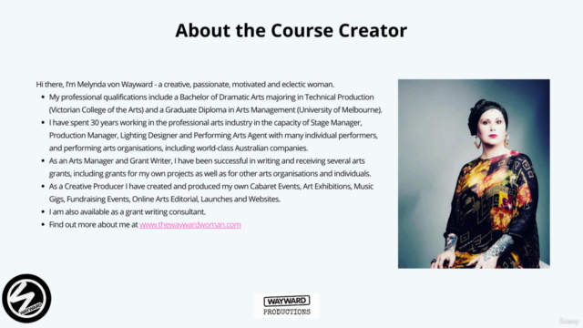 High-Quality Grant Writing Skills for the Arts – Screenshot 4