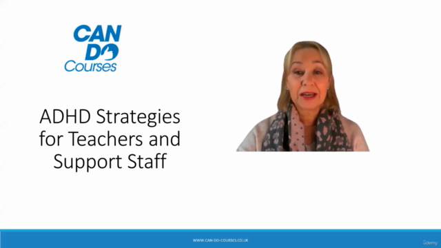 ADHD for Teachers and Support Staff – Screenshot 1
