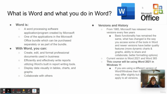 Microsoft Word for Beginners – Screenshot 3