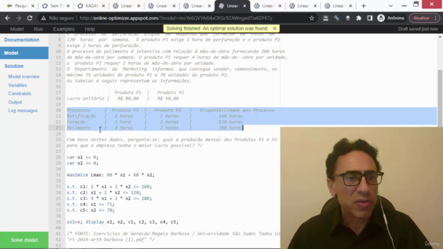 Pesquisa Operacional com Otimização/Programação Linear | 2/3 – Screenshot 1