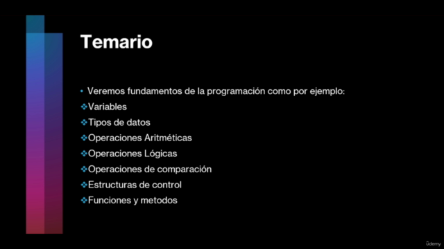 Introducción a la programación en C, java, C#, Python y JS – Screenshot 4