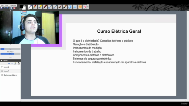 Curso em Elétrica e Eletrônica – Screenshot 1