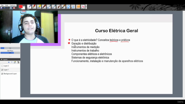 Curso em Elétrica e Eletrônica – Screenshot 2
