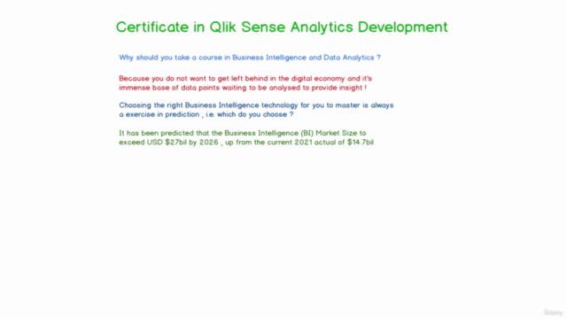Certificate in Qlik Sense Analytics Development – Screenshot 1