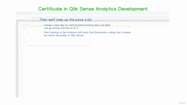 Certificate in Qlik Sense Analytics Development – Screenshot 3
